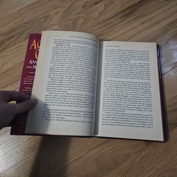 Acorna's Quest by Anne McCaffrey and Margaret Ball ~ HarperPrism Hardcover - Picture 12 of 14